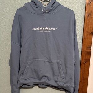 Coldculture Men's Slate Blue Hoodie
